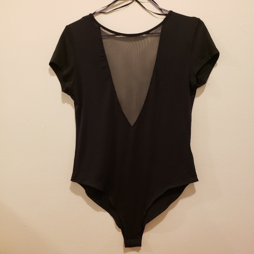 Black bodysuit from Forever 21